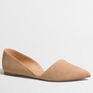 JCrew Zoe Suede Flat